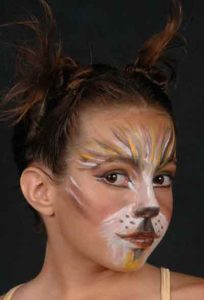 Stage Makeup Cat Face